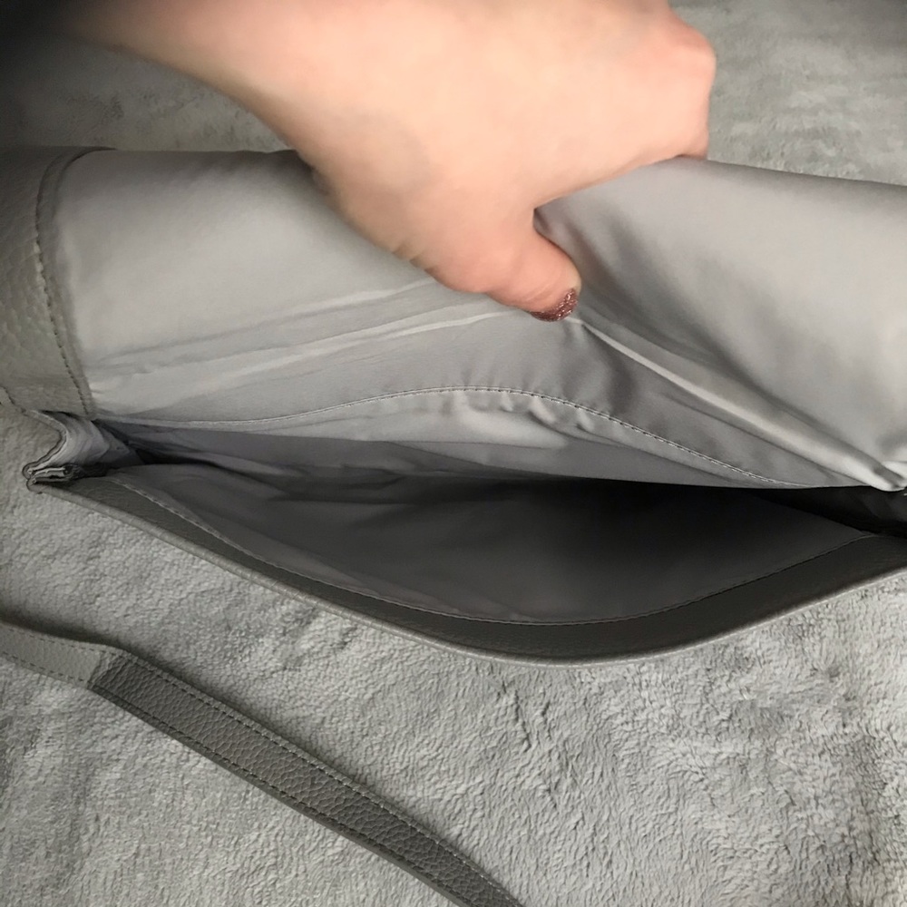 Freshly Picked Classic Crossbody Diaper Bag Gray - Picture 11 of 16